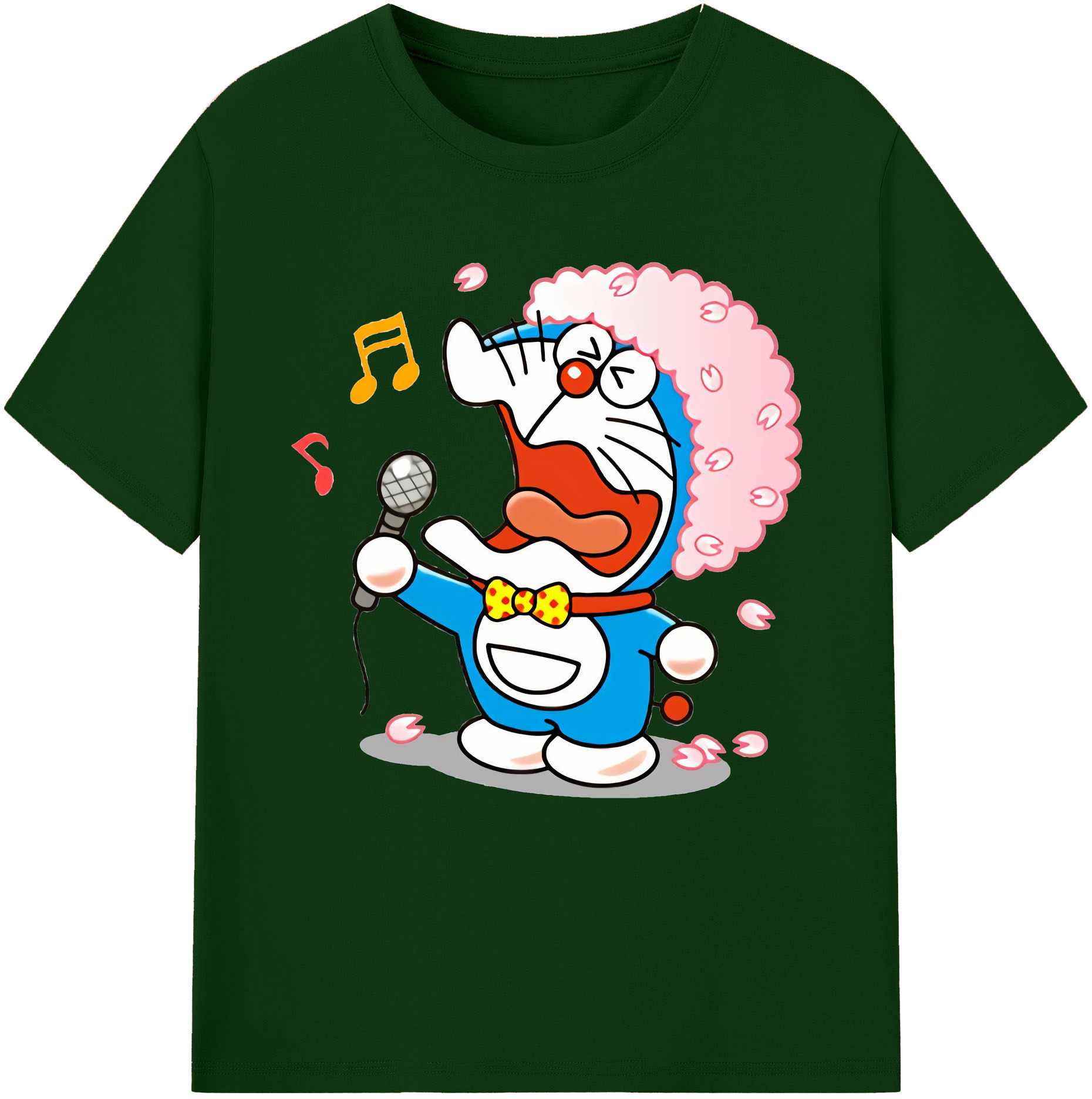 （画像用） ドラえもん Doraemon 綿100％半袖Tシャツ（フロントプリント）
